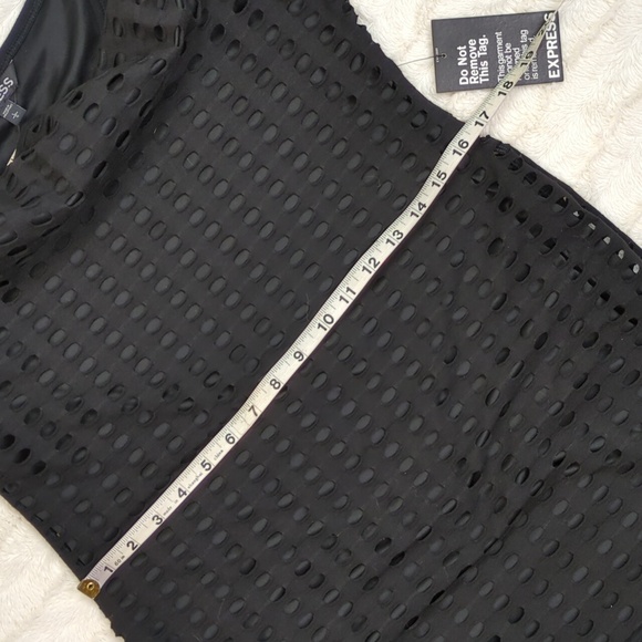 Express Cut Out "Fishnet" Dress - Picture 11 of 17